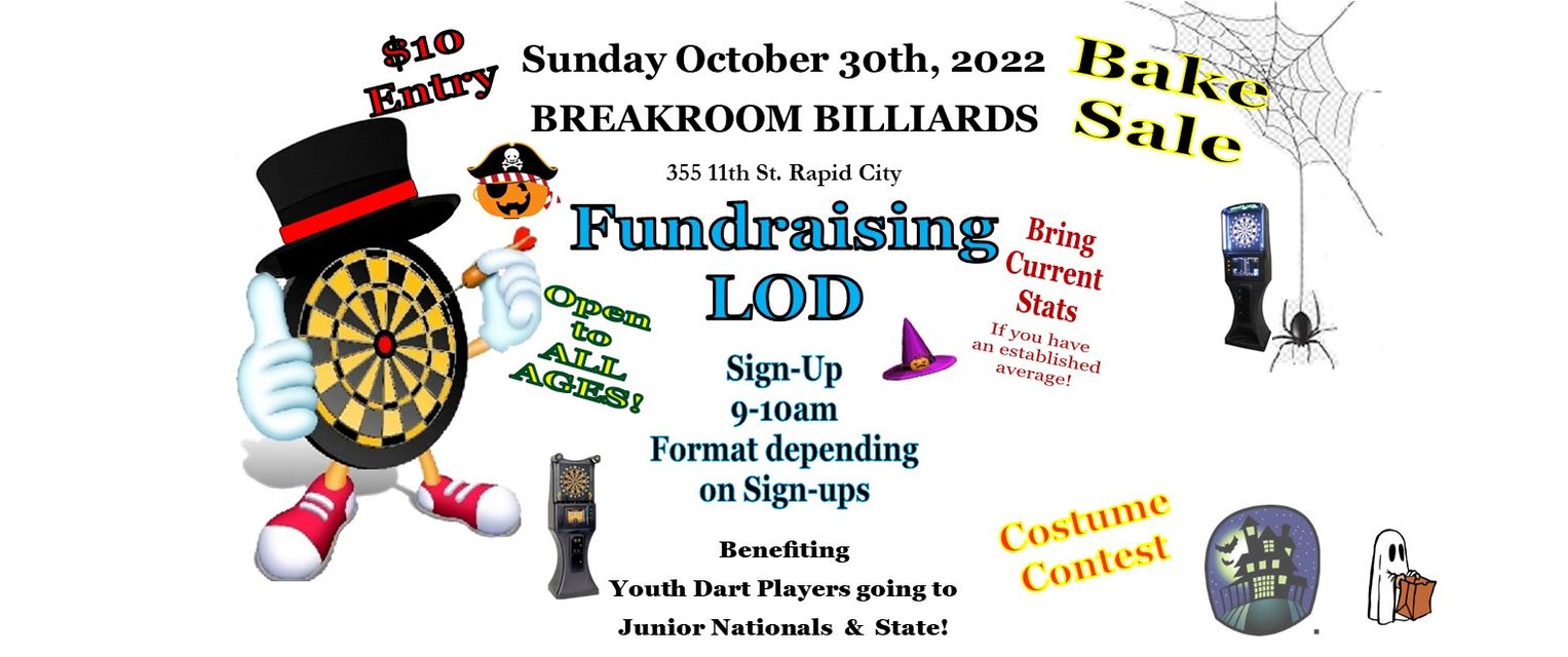 Junior Dart Fundraiser